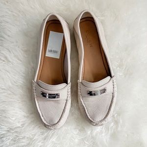COACH Nude Loafers